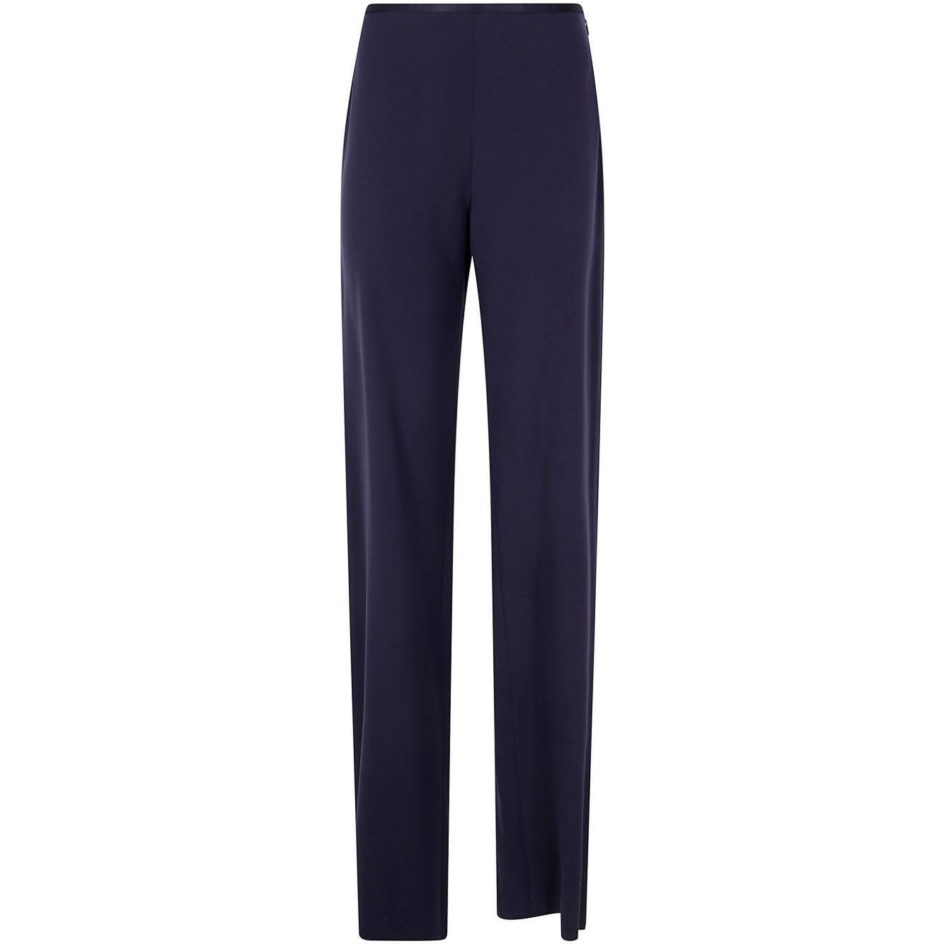 Emporio Armani satin-trim trousers EW001145AF10206UB115-P25