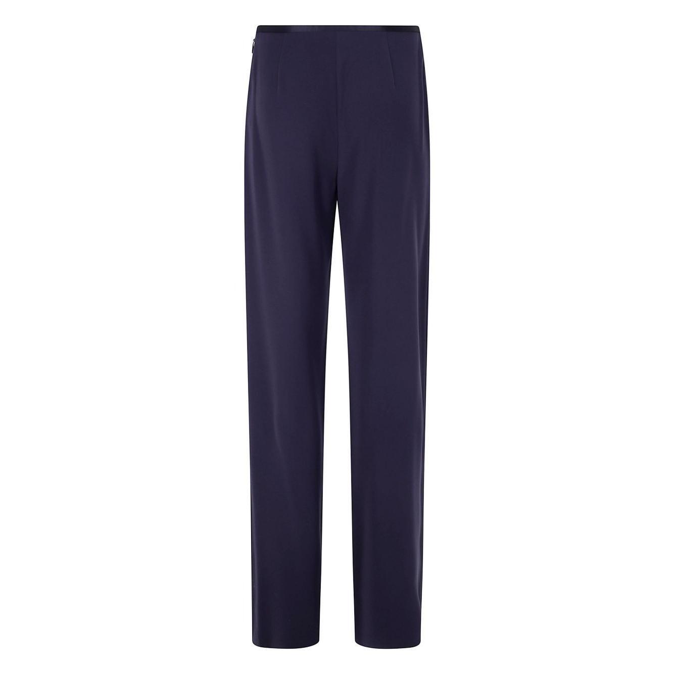 Emporio Armani satin-trim trousers EW001145AF10206UB115-P25