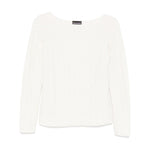 Emporio Armani Jacquard boat-neck top EW001400AF12416U0006-P25