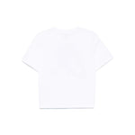 Emporio Armani Cotton jersey T-shirt with maxi lurex logo EW001523AF12573U0002-P25