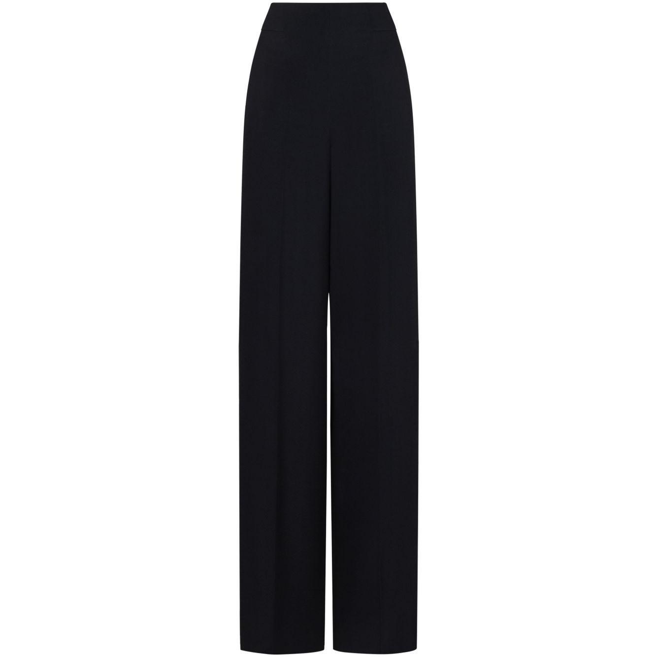 Emporio Armani Straight trousers in silk cady EW001421TE12255OB003-P25