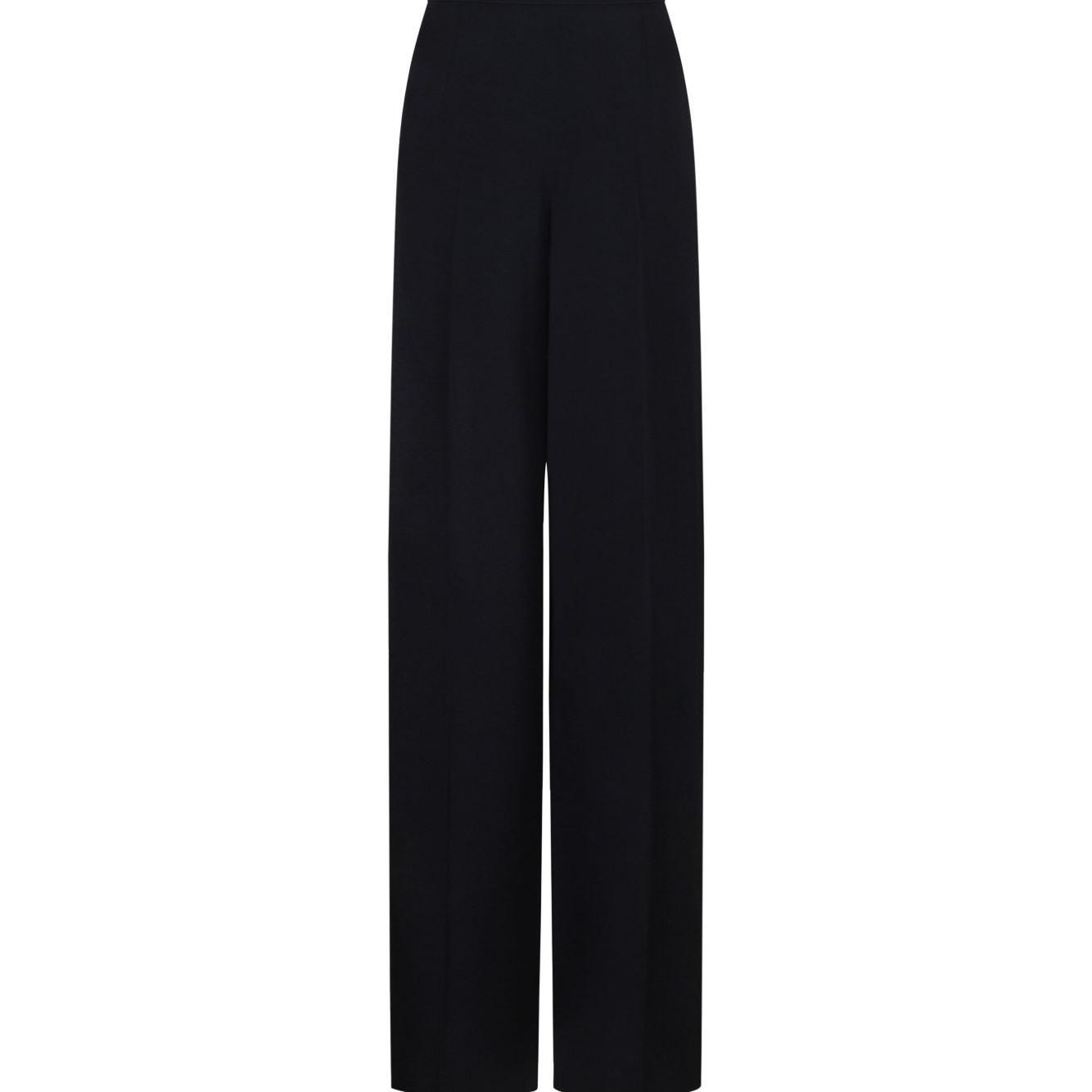 Emporio Armani Straight trousers in silk cady EW001421TE12255OB003-P25