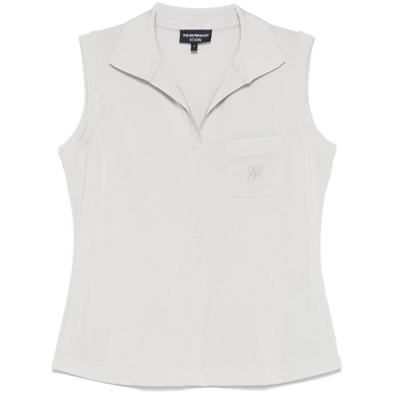 Emporio Armani Logo embroidered vest EW000669AF12367U8012-P25