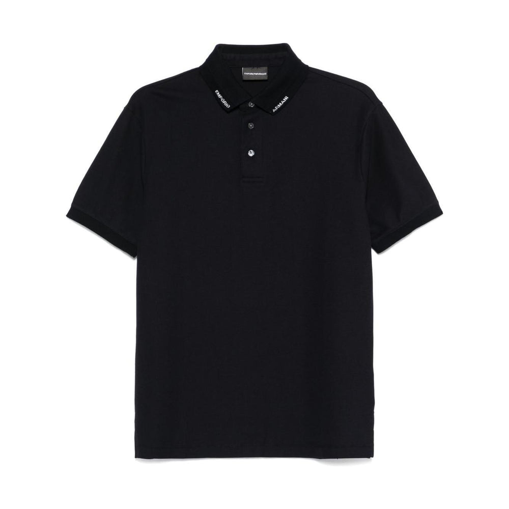 Emporio Armani Jersey polo with logo collar EM001081AF10497UB118-P25