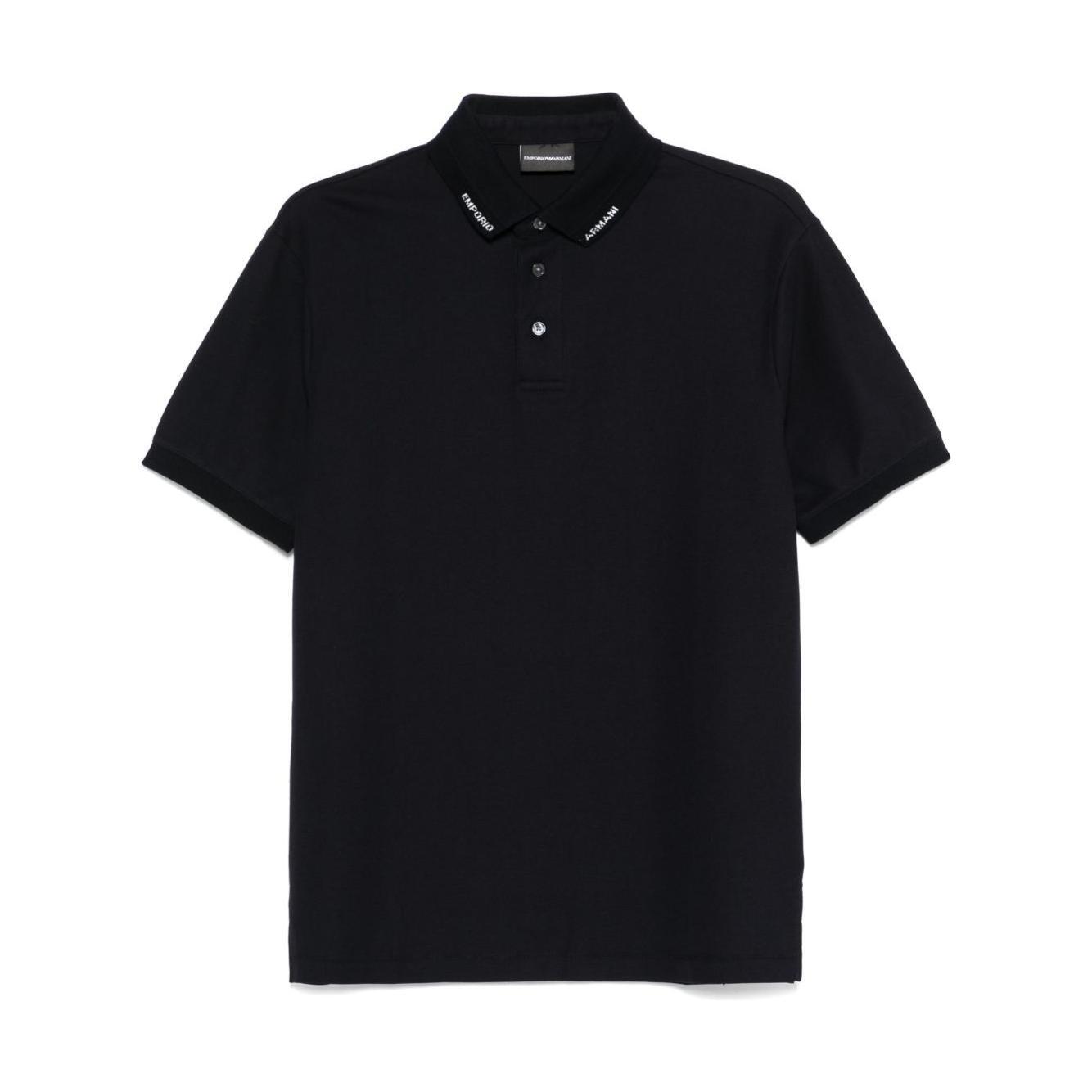 Emporio Armani Jersey polo with logo collar EM001081AF10497UB118-P25