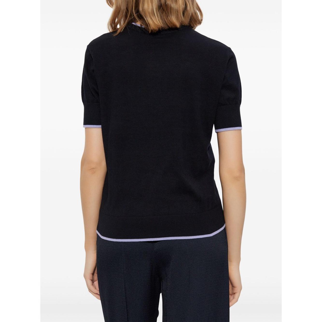 Emporio Armani Jumper with all-over micro eagle embroidery EW000939AF15106MC001-P25