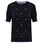 Emporio Armani Jumper with all-over micro eagle embroidery EW000939AF15106MC001-P25
