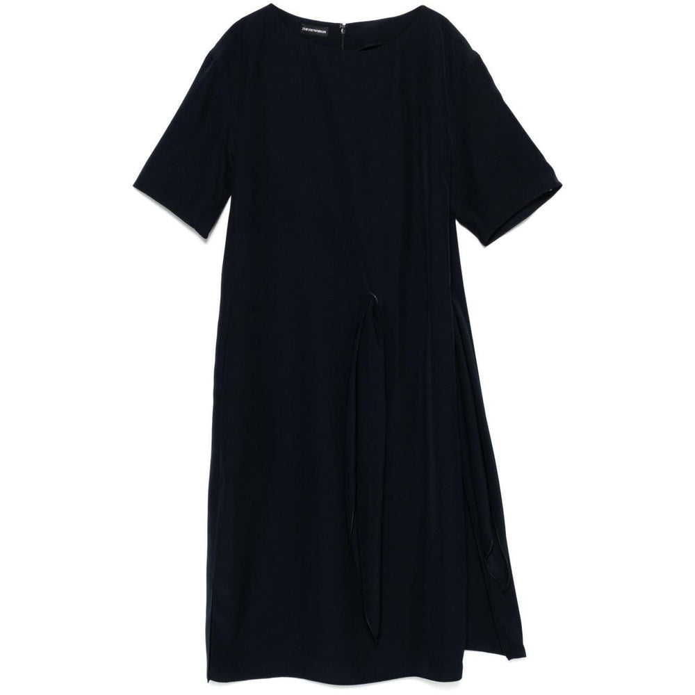 Emporio Armani Short dress with side knot EW001538TE14039UB115-P25