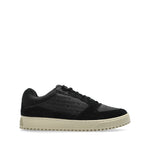 Emporio Armani Sneakers in jacquard fabric with logo lettering and suede X4X636XR329Q781-P25