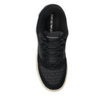 Emporio Armani Sneakers in jacquard fabric with logo lettering and suede X4X636XR329Q781-P25
