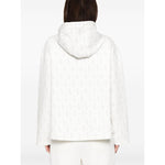 Emporio Armani Zip-up hoodie in double jersey with all-over lettering EW001026AF10002F0009-P25
