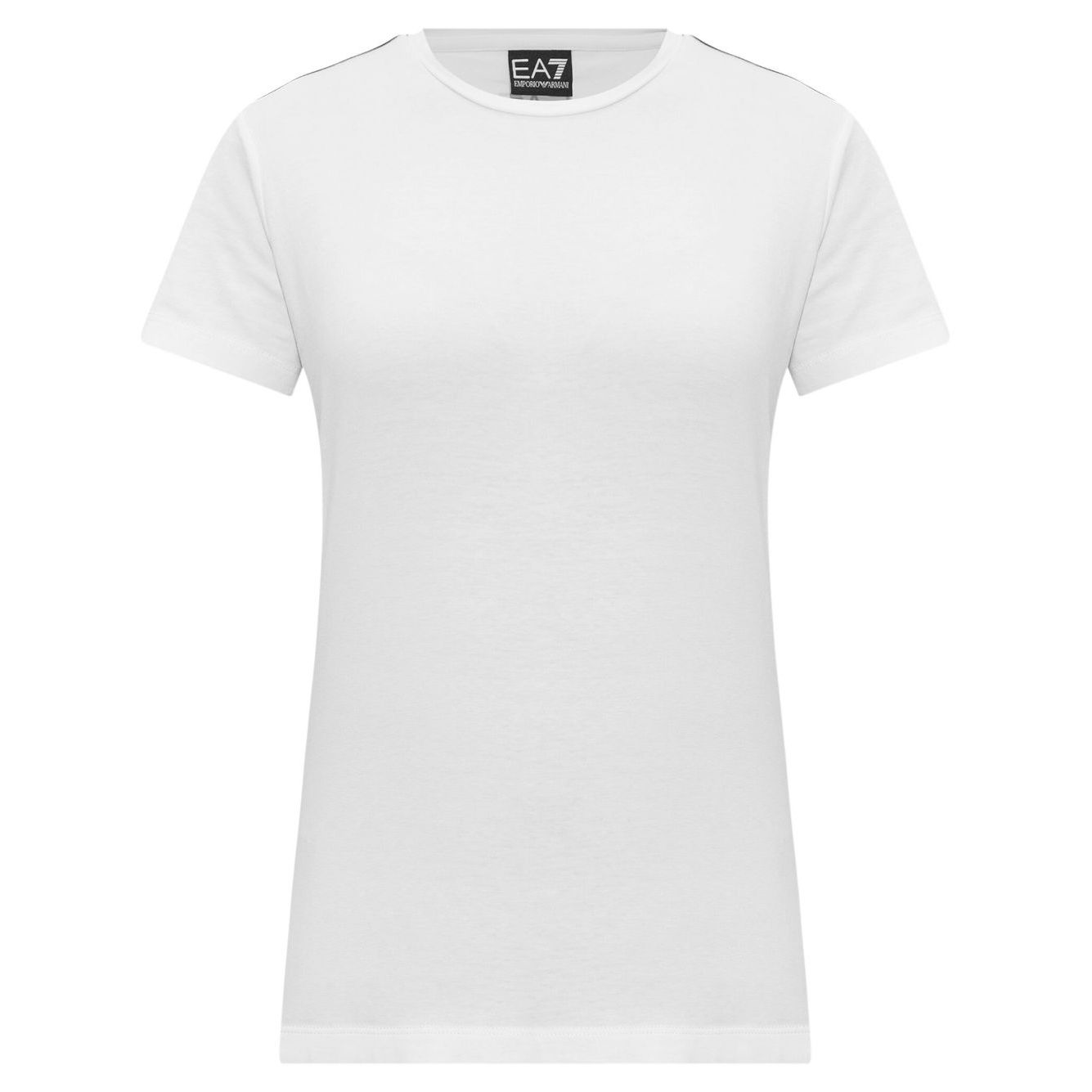 EA7 T-shirts and Polos White Topwear