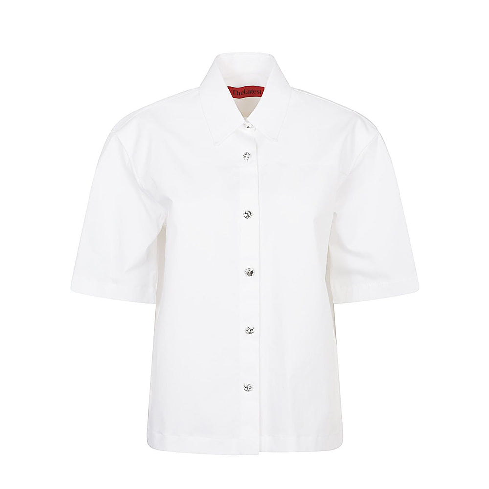 THE LATEST Shirts White TLW0601CT0194ABTPT0001-P25