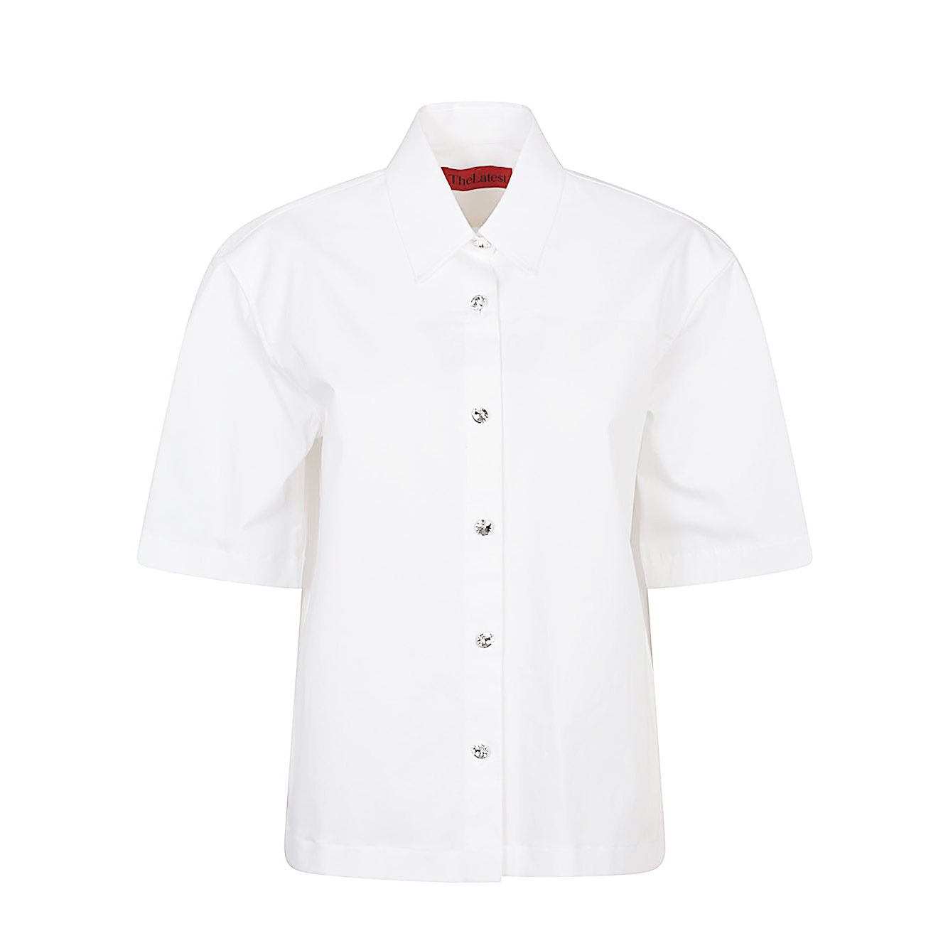 THE LATEST Shirts White TLW0601CT0194ABTPT0001-P25