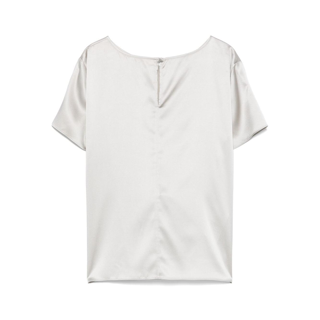 Emporio Armani crewneck silk top 8N2K152NXXZU8011-P25