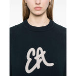 Emporio Armani Sweater with maxi EA Icon logo EW001748AF13948UB115-P25