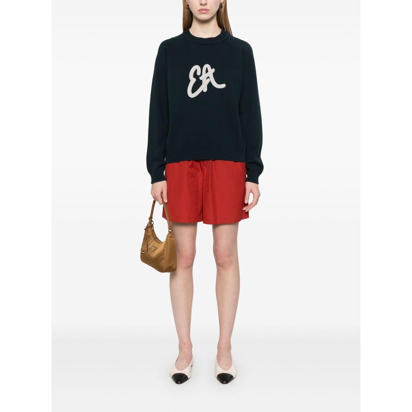 Emporio Armani Sweater with maxi EA Icon logo EW001748AF13948UB115-P25