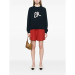 Emporio Armani Sweater with maxi EA Icon logo EW001748AF13948UB115-P25