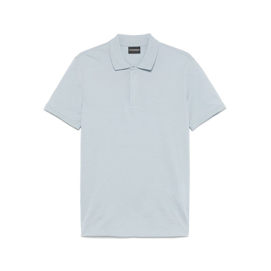 EMPORIO ARMANI CAPSULE T-shirts and Polos Clear Blue Topwear