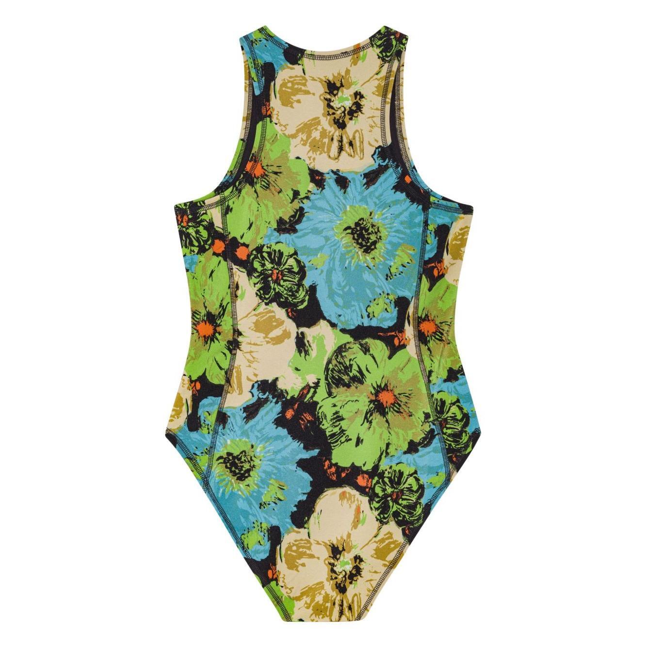 Ganni floral-print Bodysuit T4134999-P25