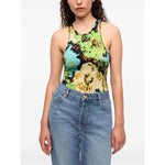 Ganni floral-print Bodysuit T4134999-P25