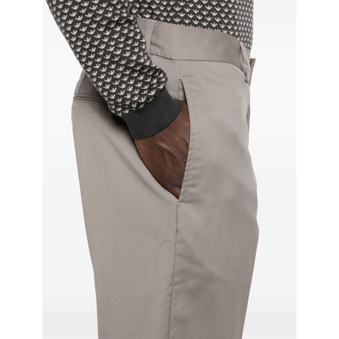 Emporio Armani Trousers Dove Grey EM001505AF13726U6107-P25