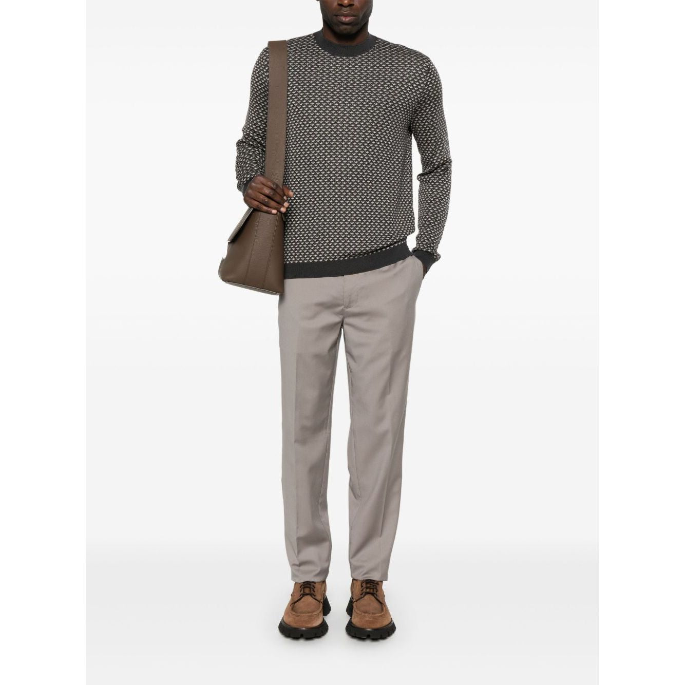 Emporio Armani Sweaters Black Topwear