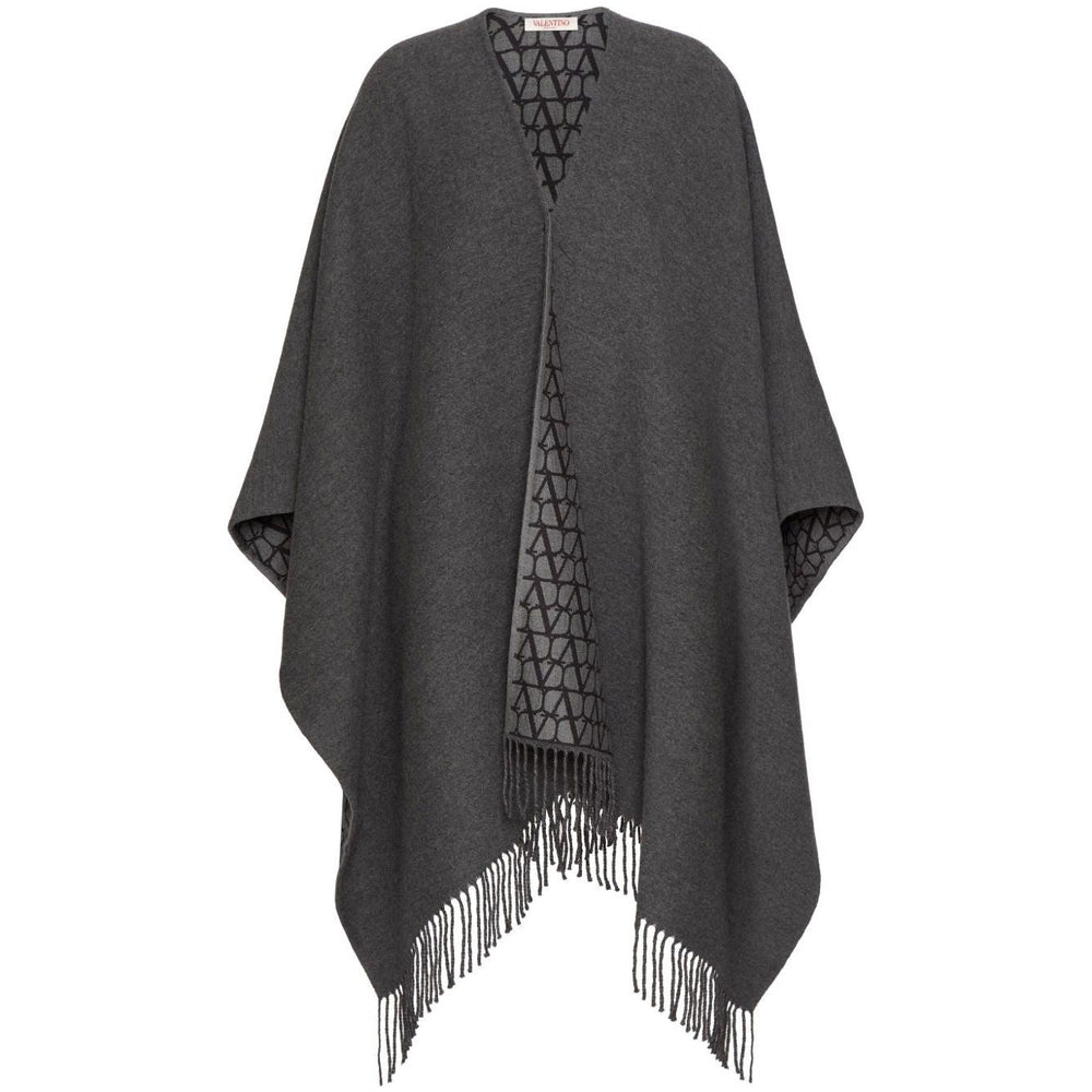 Valentino Toile Iconographe double poncho WEG019KKPKUH-P25