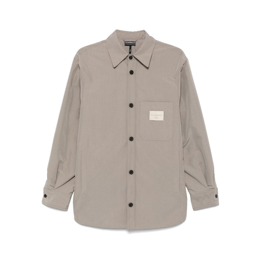 Emporio Armani Shirts Dove Grey EM001629AF13770U6107-P25