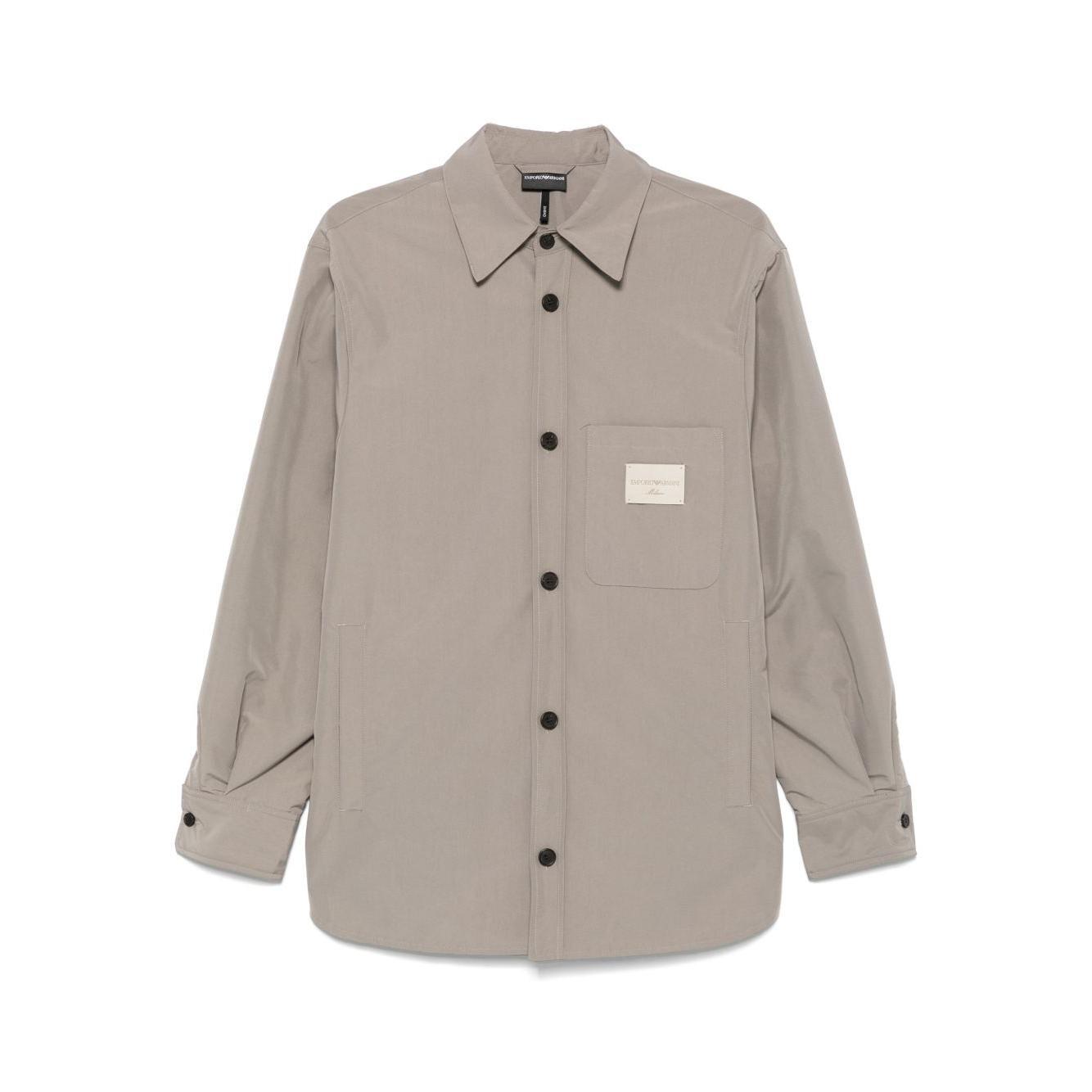 Emporio Armani Shirts Dove Grey EM001629AF13770U6107-P25