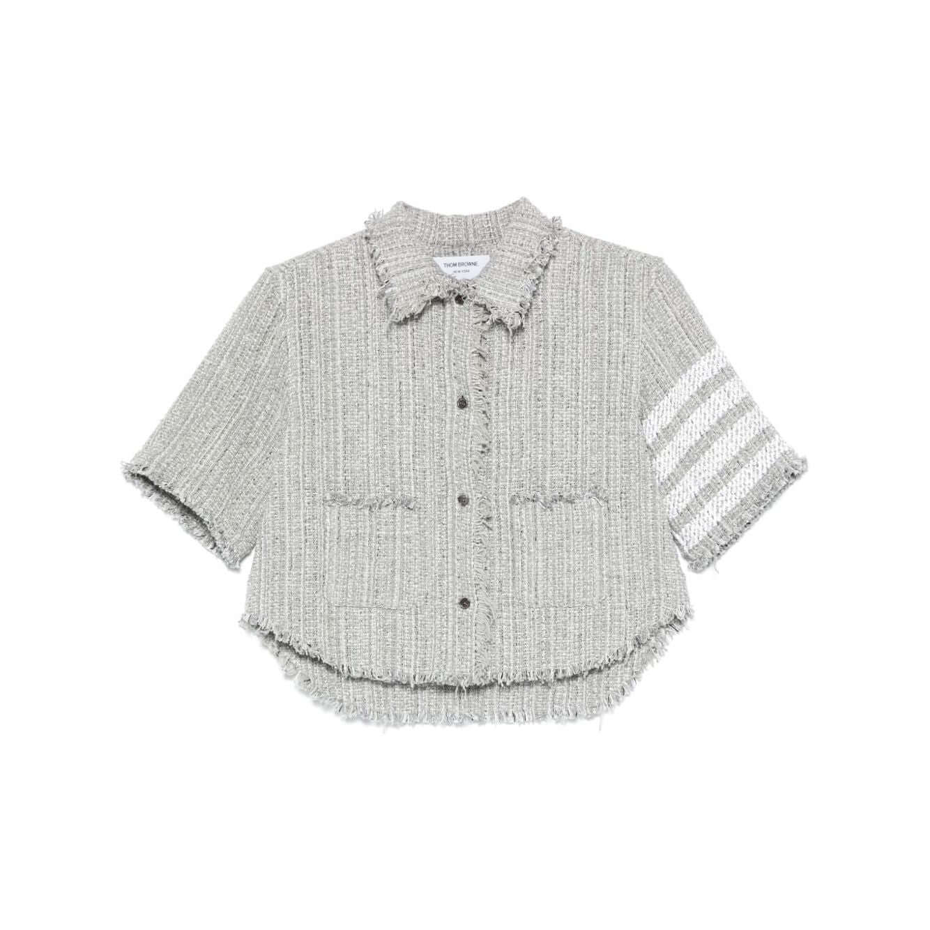 Thom Browne Shirts Grey FLL202TF0512035-AI25