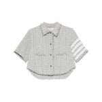 Thom Browne Shirts Grey FLL202TF0512035-AI25