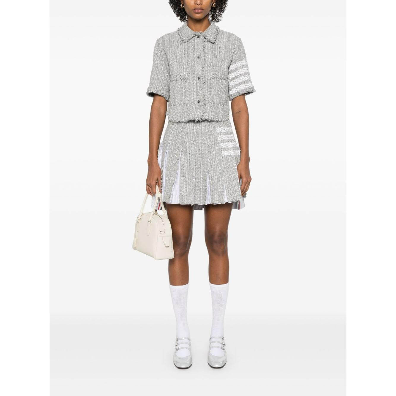 Thom Browne Shirts Grey FLL202TF0512035-AI25
