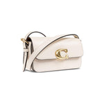 Coach flap Zoe leather shoulder bag