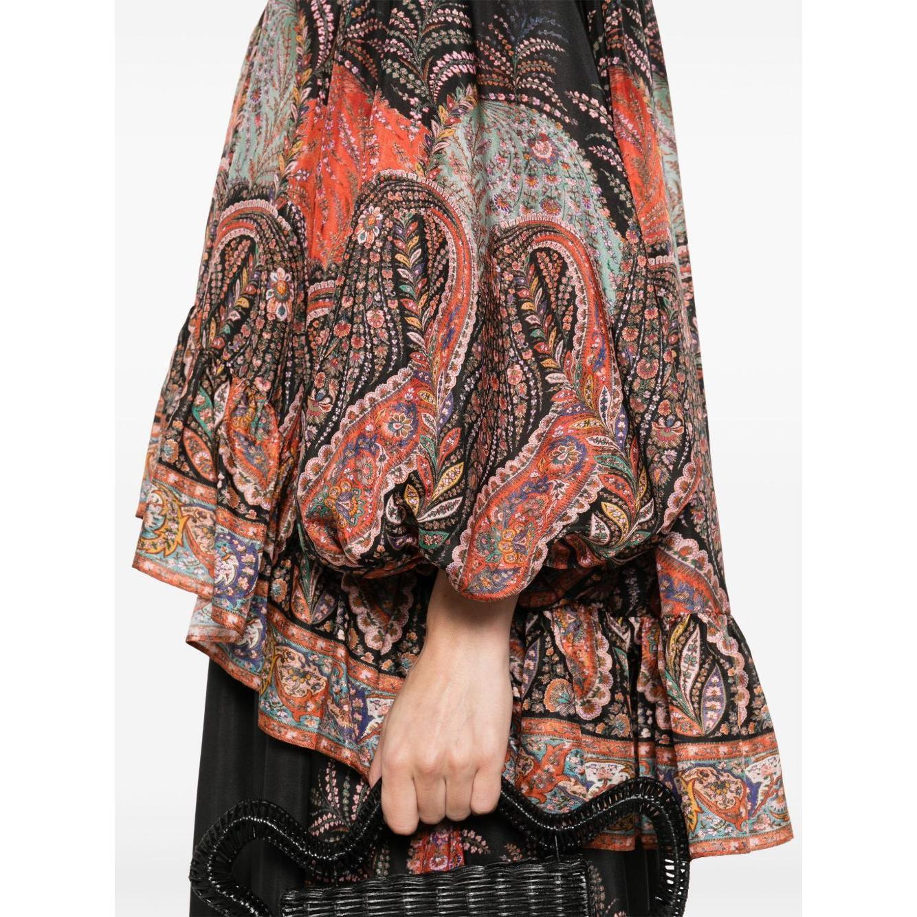 Zimmermann Shirts Black 3229TSS251BLKP-AI25