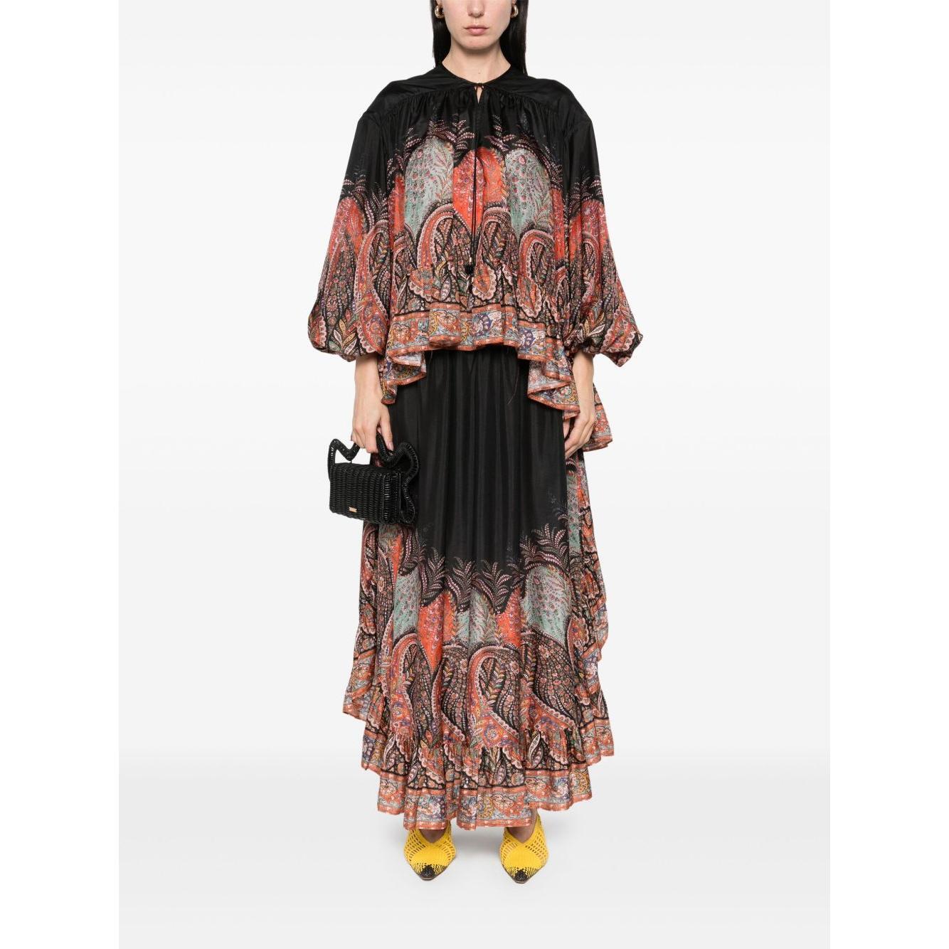 Zimmermann Shirts Black 3229TSS251BLKP-AI25