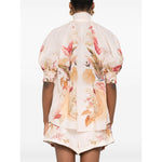 Zimmermann Shirts Beige 4556TSS253CRMPLMFLO-AI25
