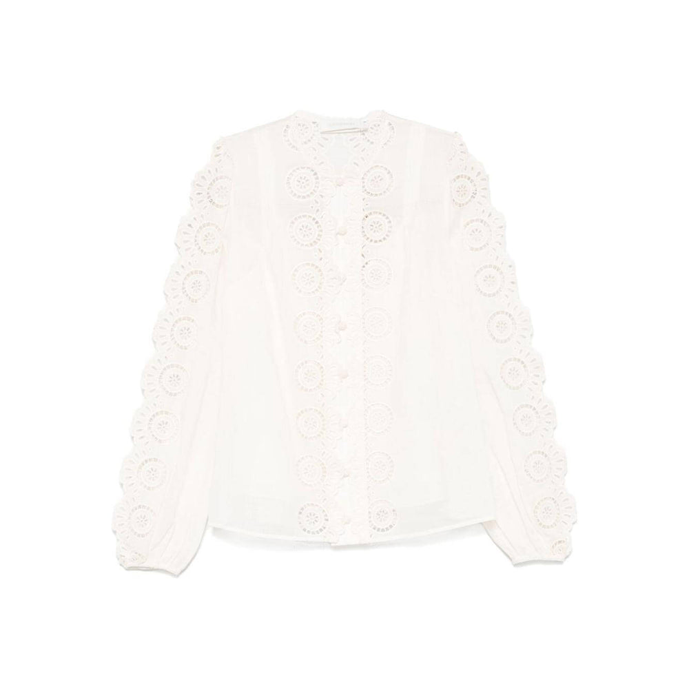 Zimmermann Shirts Ivory 4287TSS252IVO-AI25