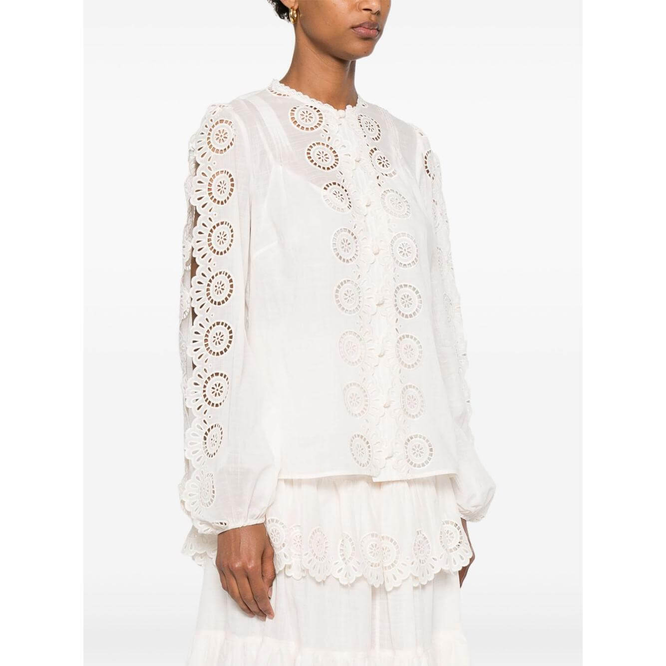 Zimmermann Shirts Ivory 4287TSS252IVO-AI25