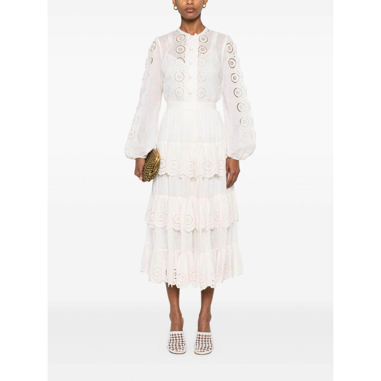 Zimmermann Shirts Ivory 4287TSS252IVO-AI25