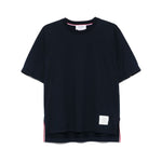 Thom Browne T-shirts and Polos Blue Topwear