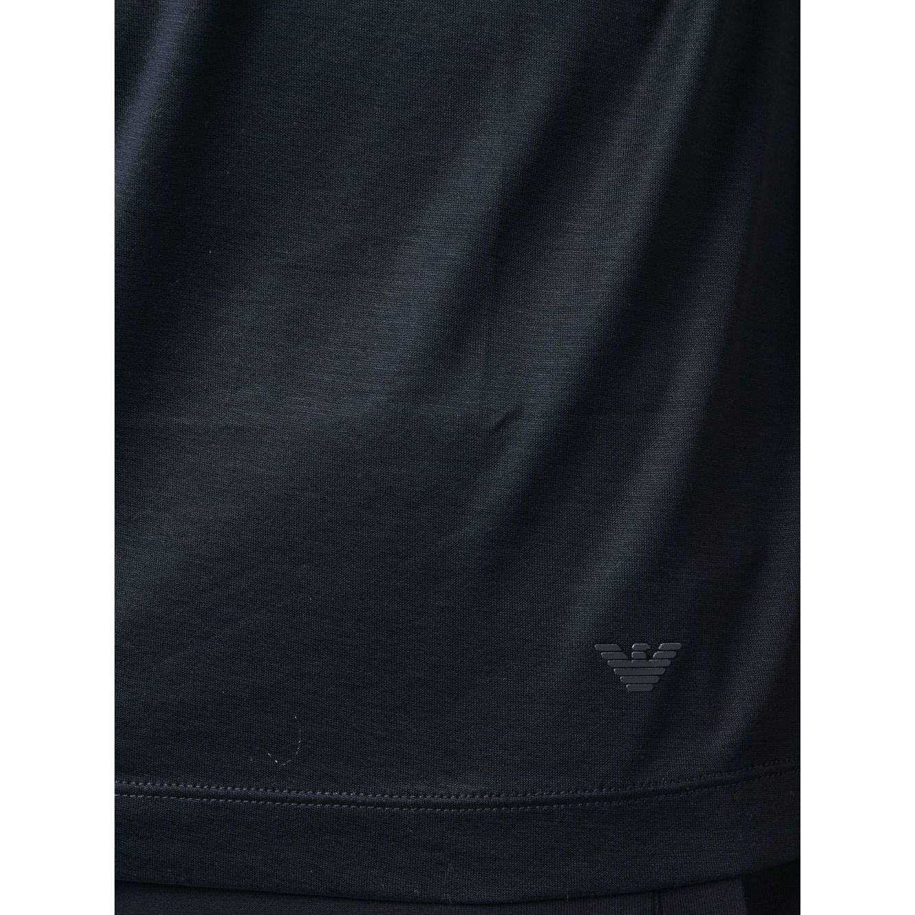 Emporio Armani T-shirts and Polos Blue Topwear