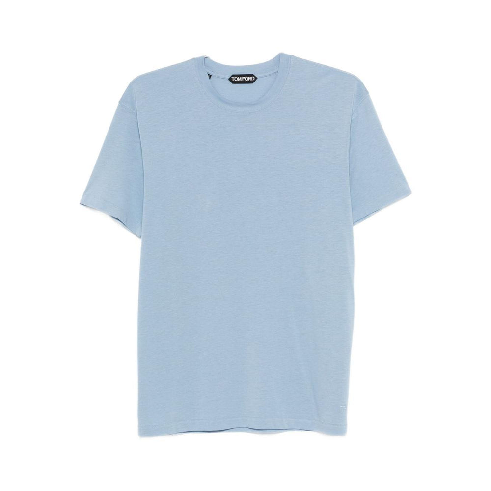 Tom Ford T-shirts and Polos Clear Blue JCS004JMT012HB620-AI25