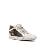 Golden Goose Mid Star Leo ponyskin shoe with star and comma GWF00122F00376681933-AI25