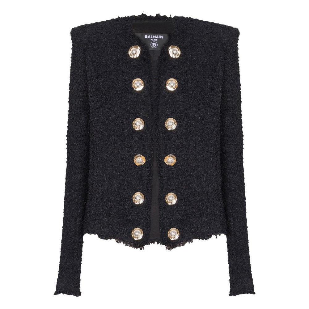 Balmain Edge-to-edge tweed jacket FF1SM508XC670PA-AI25