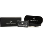 Frankie Morello Gold Metallic Fiber Women's Sunglass