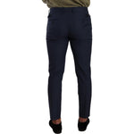 Dolce & Gabbana Dark Blue Wool Skinny Formal Dress Pants PAN72899 - 48