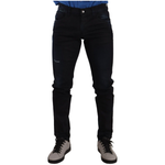 Dolce & Gabbana Blue Cotton Stretch Skinny Denim Trouser Jeans PAN72898- 48