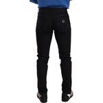 Dolce & Gabbana Blue Cotton Stretch Skinny Denim Trouser Jeans PAN72898- 48