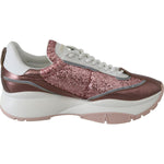 Jimmy Choo Candyfloss Glitter Sneaker Euphoria 192954299484